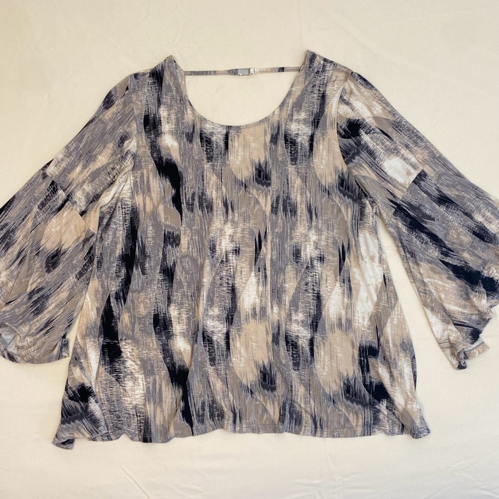 Rose+Olive Tunic swing top 3X